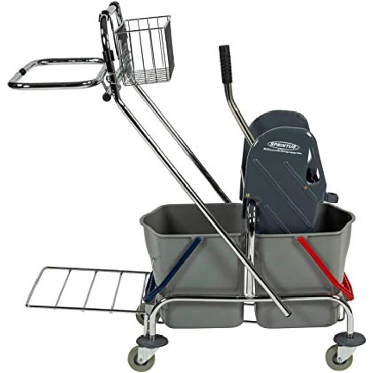 SPRiNTUS Doppelfahreimer Chrom PRO 2 x 17 Liter 301081 – Bild 3