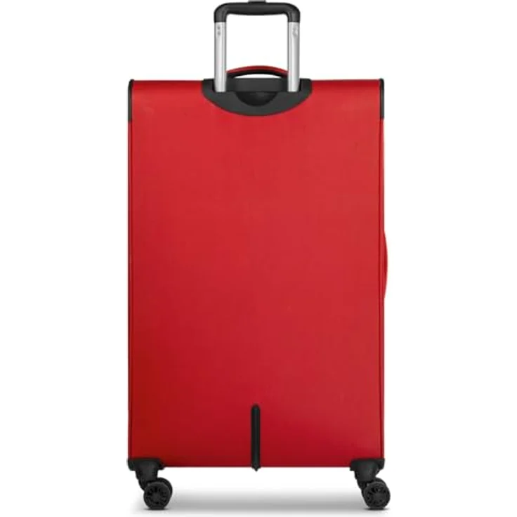 Worldpack Chicago 4 Rollen Trolley L 78 cm mit Dehnfalte, Rot, (86 l, XL) – Bild 2