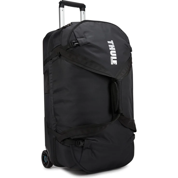 Thule Subterra Rolling Duffel, Schwarz, 75 l, L - Geräumiger Koffer mit Huckepackgurt-Befestigungsschlaufe – Bild 1