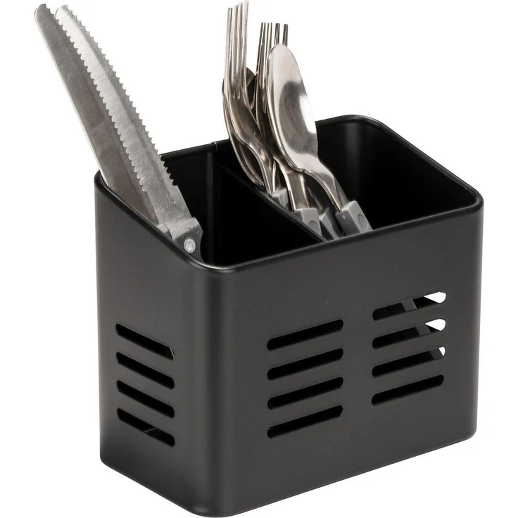 WENKO BACOCutlery Trockner, Zubehör für Geschirrstet, geeignet für den Außenbereich, schwarz