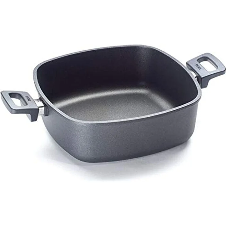 Woll Guss-Bräter, Titan, grau, 28 x 28 cm – Bild 2