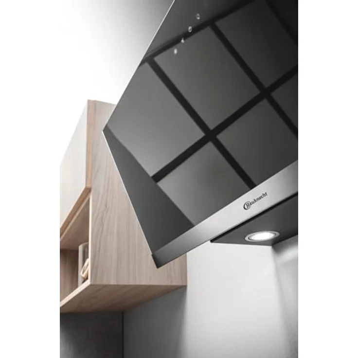 Bauknecht RBHVP 83 LM K Dunstabzugshaube (80 cm) - Abluft- und Umluftbetrieb/Kopffrei-Dunstabzugshaube/Touch-Control/LED-Beleuchtung/Leistungsstarker Lüftermotor – Bild 3