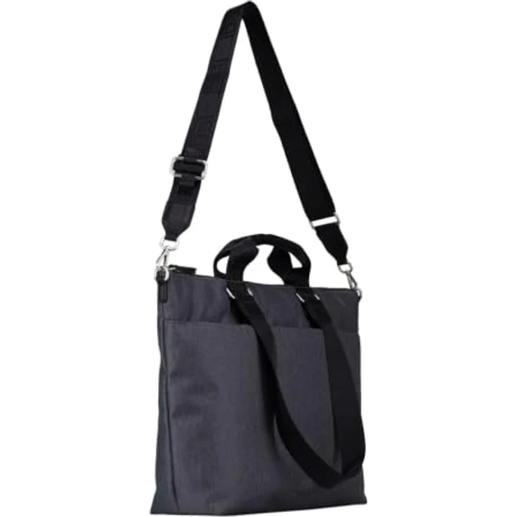 Jost Bergen Shopper Tasche 47 cm, grau, 100% Polyester, 47 cm x 11.5 cm x 32 cm – Bild 5