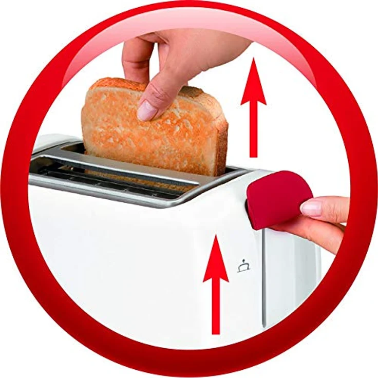 Moulinex Principio Toaster mit 2 Schlitzen, 850 W, Temperaturregler mit 7 Position – Bild 5