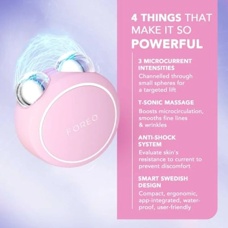 Foreo BEAR Mini Pearl Pink Gesichtsstraffung Massagegerät 1 Stück – Bild 3