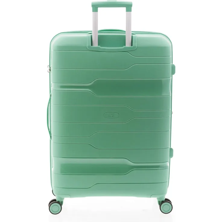 Wüsthof 3800 4 Rollen Trolley 77 cm mit Dehnfalte, Grün (105 l, XL)