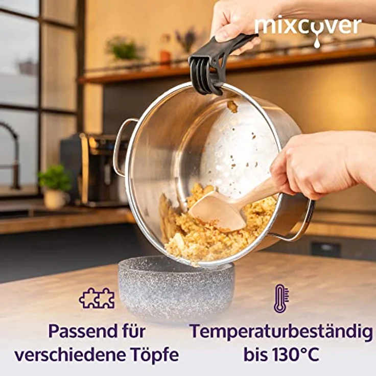 Mixcover Küchenmaschinen-Adapter mixcover Haltegriff für Monsieur Cuisine Connect, Monsieur Cuisine Smart Zubehör – Bild 5