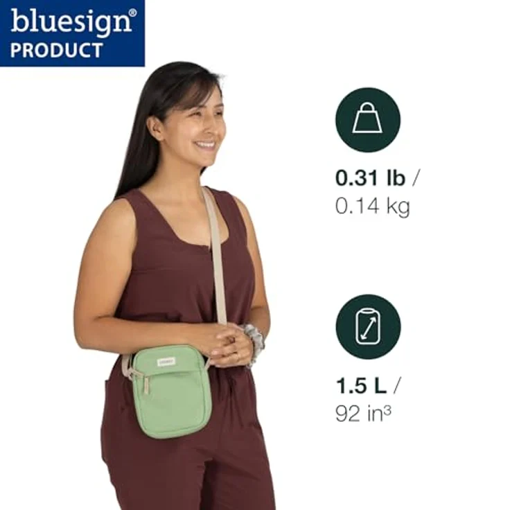 Osprey Arcane Mini Bag Umhängetasche, 16 cm x 5 cm x 20 cm, grau, 100% Polyester – Bild 4