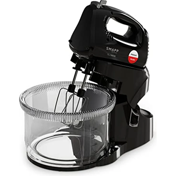 Smapp Handmixer Mixer mit Schüssel 451.88 2 Schüsseln schwarz Sicher einkaufen mit Lieferung nach Hause, Handmixer, Schwarz – Bild 3
