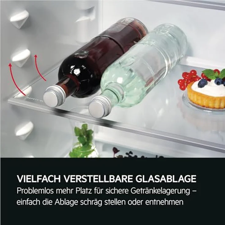 AEG TF5OS882ES Einbaukühlschrank, 880 mm, 4-Sterne-Gefrierfach, OptiSpace mit flexiblen Glasablagen, LED-Beleuchtung – Bild 7