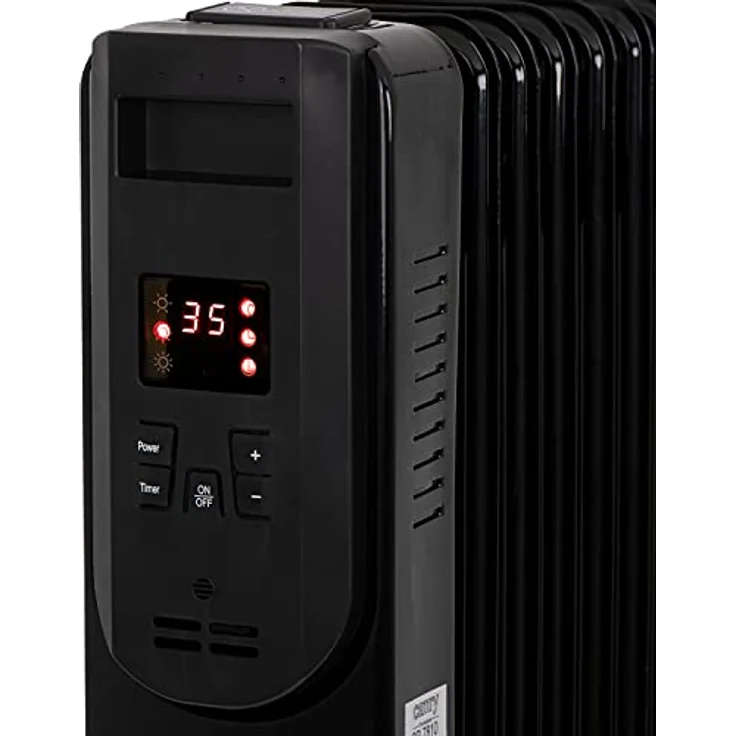 Camry CR 7812 1500w Ölradiator Schwarz mit LED-Display und Fernbedienung – Bild 6