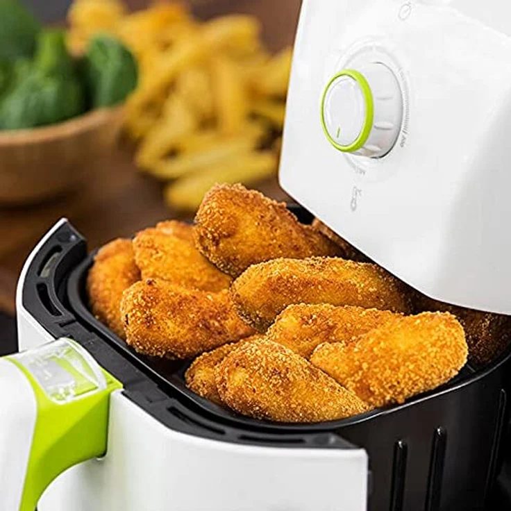 Fritteuse ohne Öl Cecotec Cecofry Compact Rapid 1,5 L - Farbe: Weiß – Bild 4