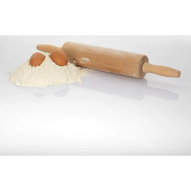 Westmark Nudelholz-Teigroller, Buchenholz, Länge: 46 cm, Durchmesser: 6,4 cm, Hellbraun, 30012270 – Bild 5