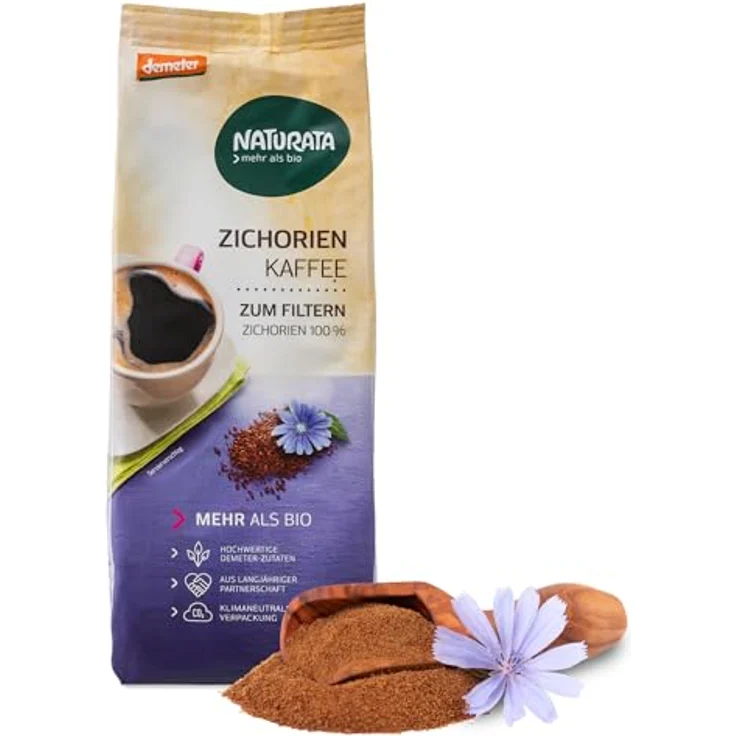 Naturata Zichorienkaffee zum Filtern Nachfüllbeutel 500g – Bild 2