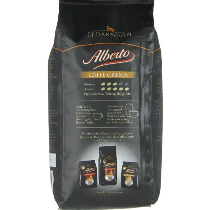 Alberto Caffè Crema, 1000g, ganze Bohne – Bild 4