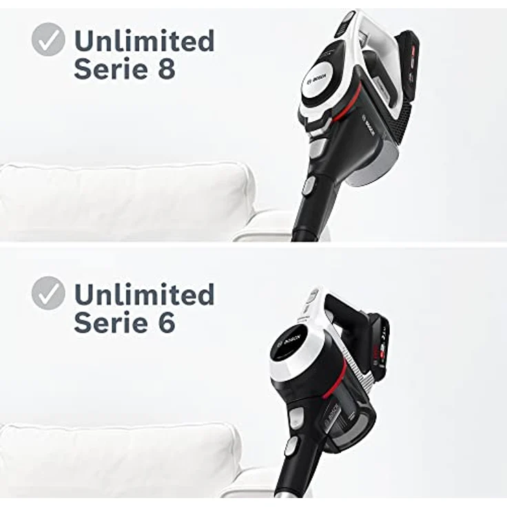 Bosch Hartboden-Softdüse BHZUHF, geeignet für kabellose Unlimited Serie 6 und 8 Akku-Staubsauger, für Parkett und Fliesen, LED-Beleuchtung, sanfte Reinigung, Original-Zubehör, schwarz – Bild 4