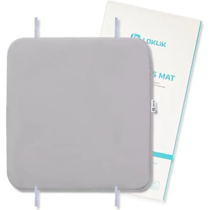 LOKLiK Heißpressmatte (38.1 x 38.1 cm) – Hitzebeständiger Stoff mit Befestigungsriemen, ideal für Auto Heat Press & Easy Heat Press – Thermotransfer