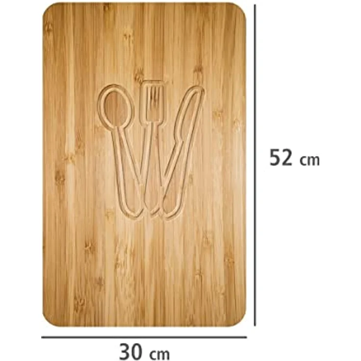 Wenko Herdabdeckplatte Universal Lunch, 2er Set Herdabdeckung für alle Herdarten, Gehärtetes Glas, 30 x 52 cm, mehrfarbig – Bild 4