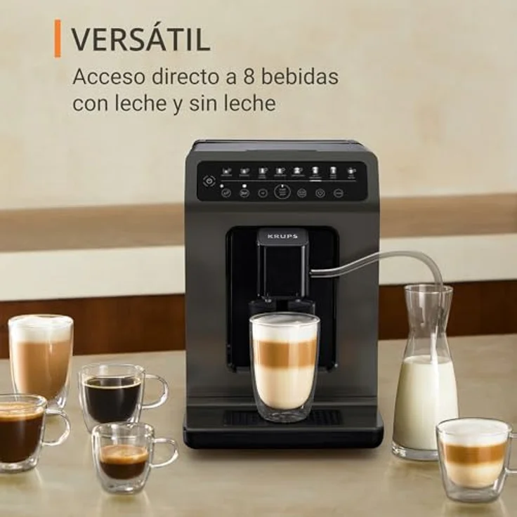 Krups EA89Z Classic Edition, Kaffeevollautomat, Schwarz – Bild 4
