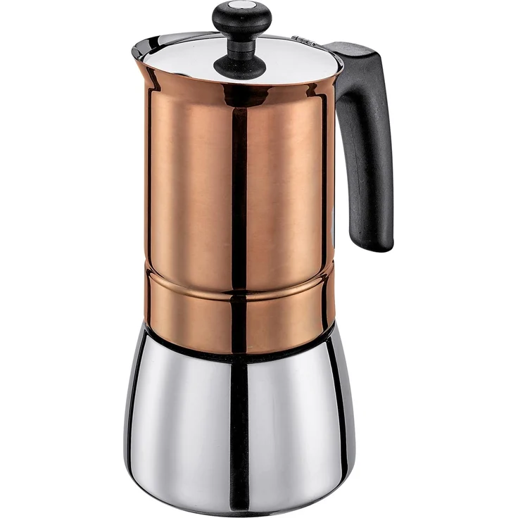 Cilio Espressokocher, Espressokanne, Kupfer