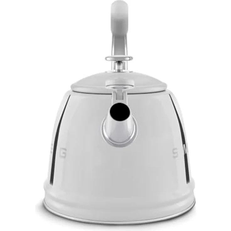 Smeg Wasserkocher WKF01SS Edelstahl 2,3 Liter mit 50er-Jahre-Design, für alle Herdarten geeignet – Bild 2