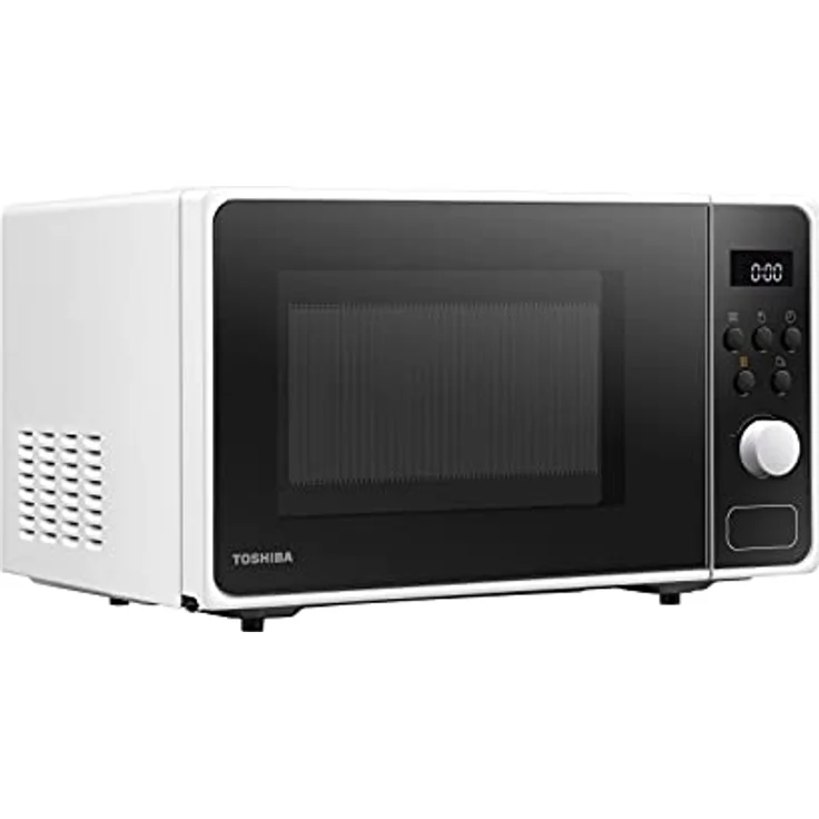 Toshiba MM2-AM23PFWH Mikrowelle, Standgerät, 800 Watt, 23 Liter Garraum, schwarz – Bild 3