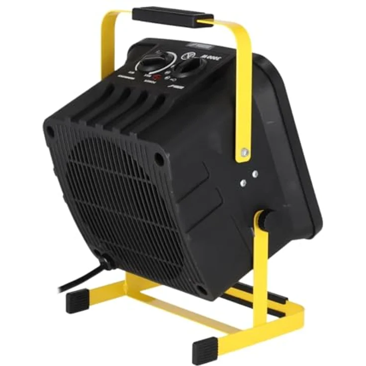 Dedra Elektrische Heizung DED9931C3, Heizlüfter PTC 3.0kW, Schwarz – Bild 3