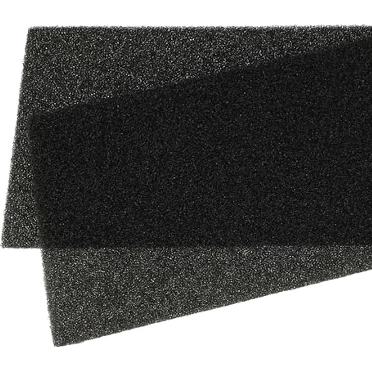 vhbw 4x Schaumfilter 40 PPI, kompatibel mit Bauknecht TK Uniq 73A DI & 72A DI, schwarzes Hygiene-Filter-Set für Wäschetrockner – Bild 5