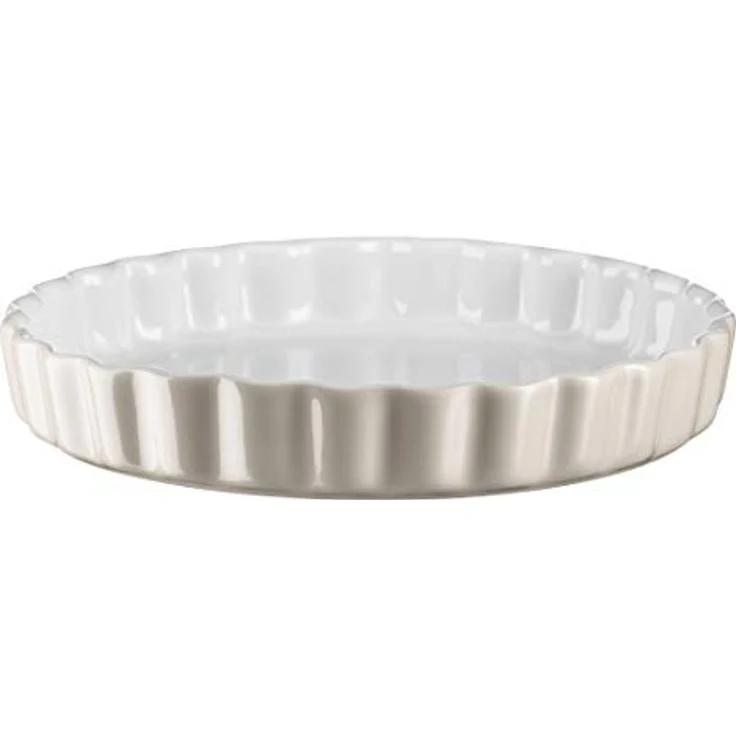 Mäser 931143 Serie Kitchen Time, Tarteform, Quicheform, runde Backform, kratz- und schnittfest, Ø 27 cm, Keramik, Grau – Bild 2