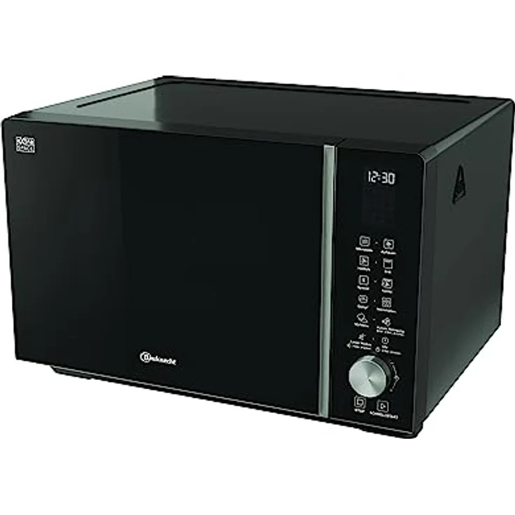 Mikrowelle MF 255 B/Extra Space: Kombi Ohne Drehteller/My Menu/Spezialprogramme/Dampf-Funktion/Dampfgaren incl. Behälter/Heißluft/Quarz Grill/Auto Clean/Autom/Rezepte/25 L – Bild 3