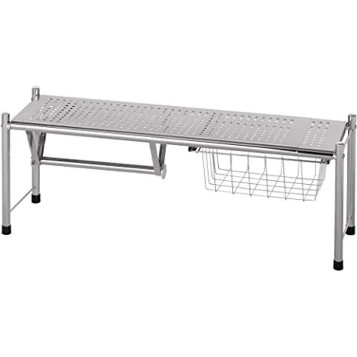 WENKO Spülbeckenregal Expando Küche Spülbeckenregal Spülutensilien Ablage – Bild 2