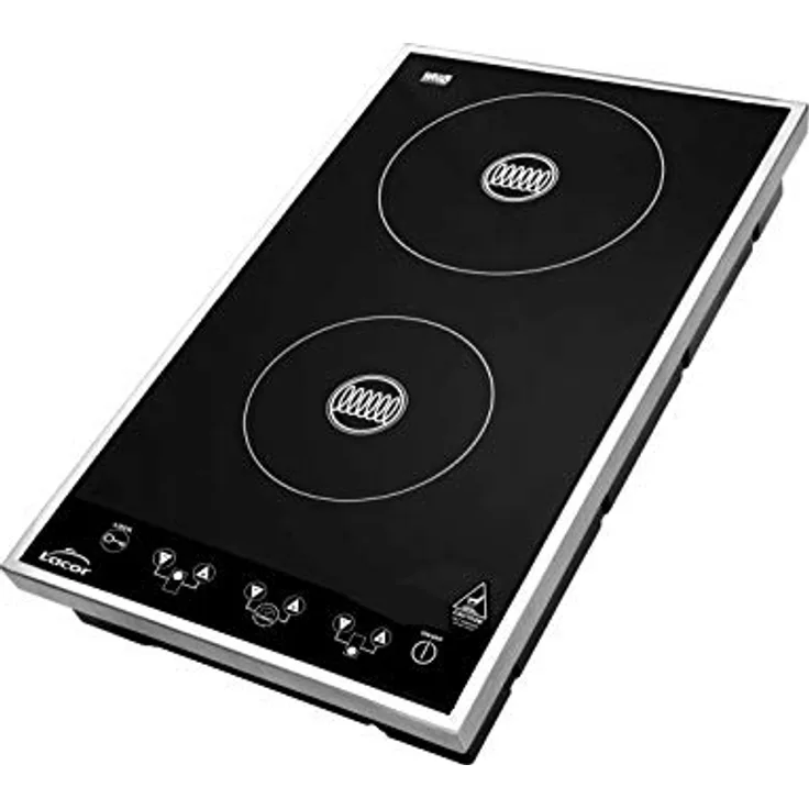 LACOR 69033 Double Induktionsplatte 3100 W, Europäisches Produkt, Lacor Garantie