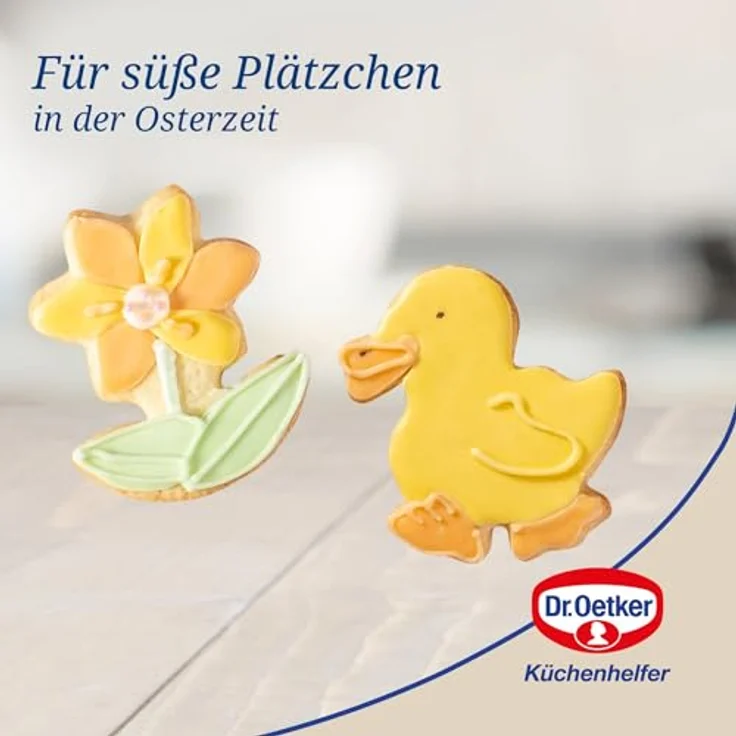 Dr. Oetker Ausstecher Waldzauber, 5-teiliges Set aus Edelstahl für Ostern, Motive: Schnecke, Rehkitz, Ente, Schmetterling, Blume, spülmaschinengeeignet, Silber – Bild 5