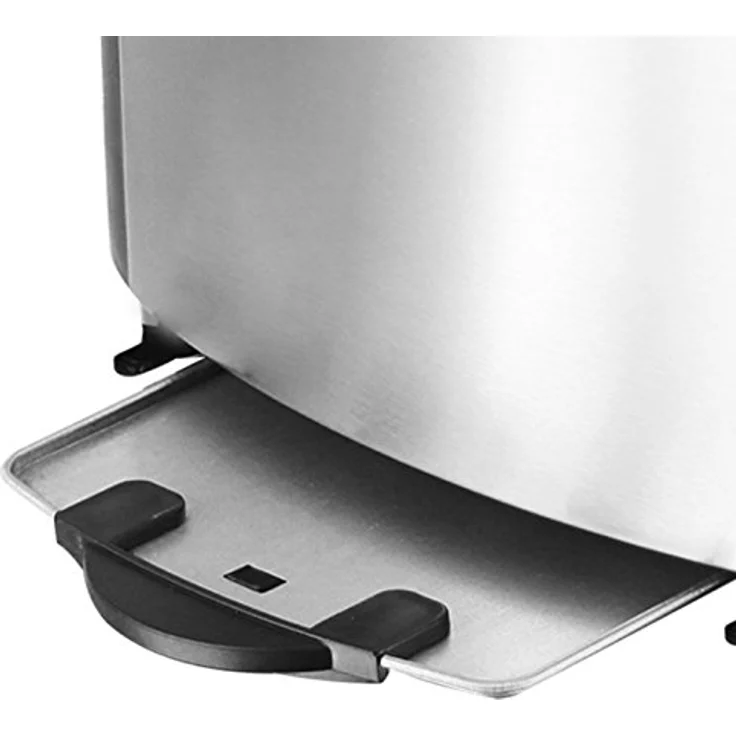 Emerio TO-108275.1 Toaster, 18-8, Edelstahl, Schwarz – Bild 2