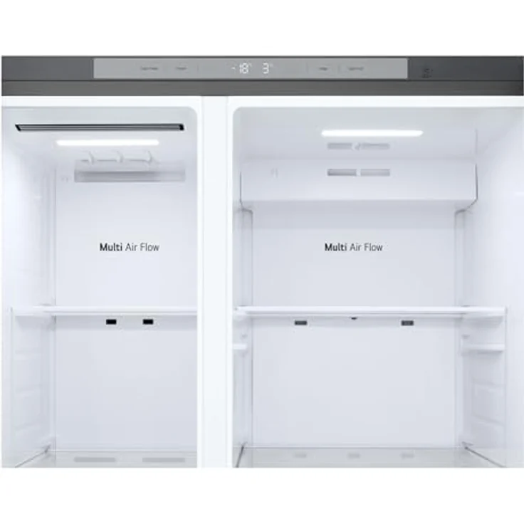 LG GSBC40PYPE Amerikanischer Kühlschrank, 635 L, Linear Cooling, Total No Frost, Silber – Bild 3