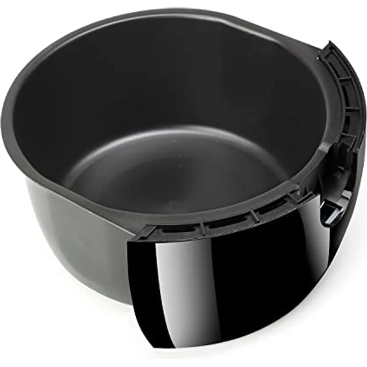 Black + Decker BXAF2500E Heißluftfritteuse, ohne Öl, Standgerät, 1500 Watt, 2,5 Liter, Temperaturbereich bis 200 °C, Timer, schwarz – Bild 6