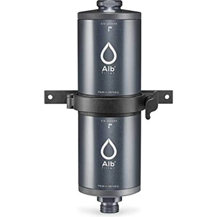 Alb Filter Wandhalterung für Filterelemente, robuste eloxierte Aluminiumkonstruktion, einfache Montage – Bild 3