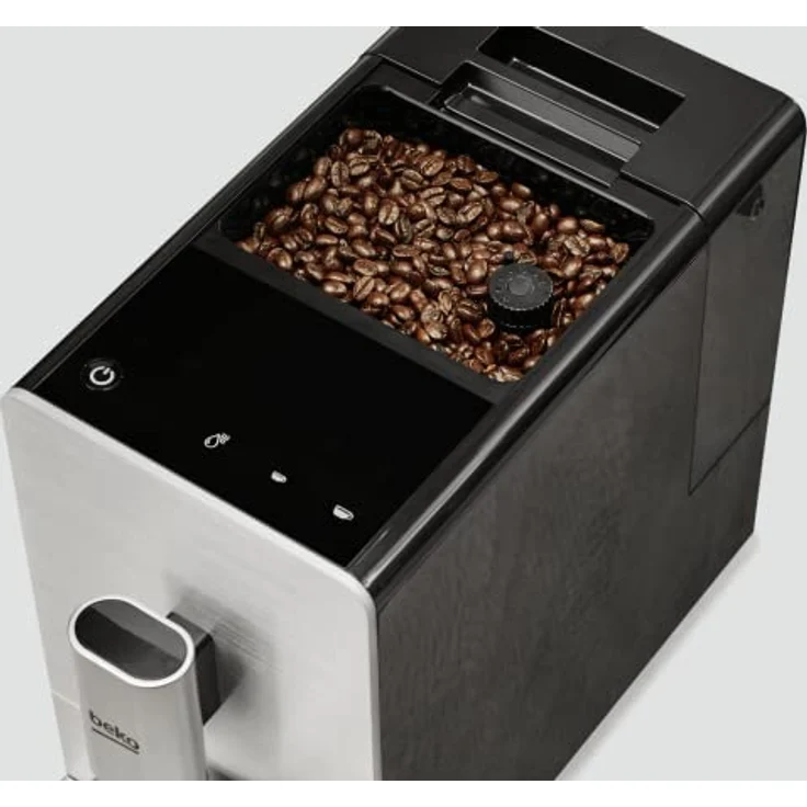 Beko CEG5301X Kaffeevollautomat, silber-schwarz – Bild 5