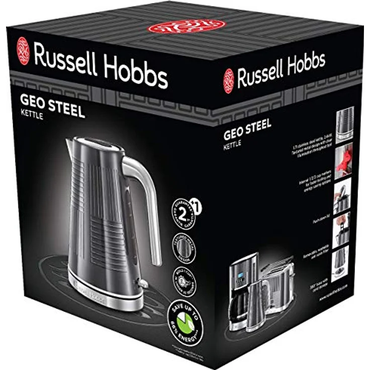 Russell Hobbs 25240-70 2400W 1,7 L Edelstahl – Bild 2