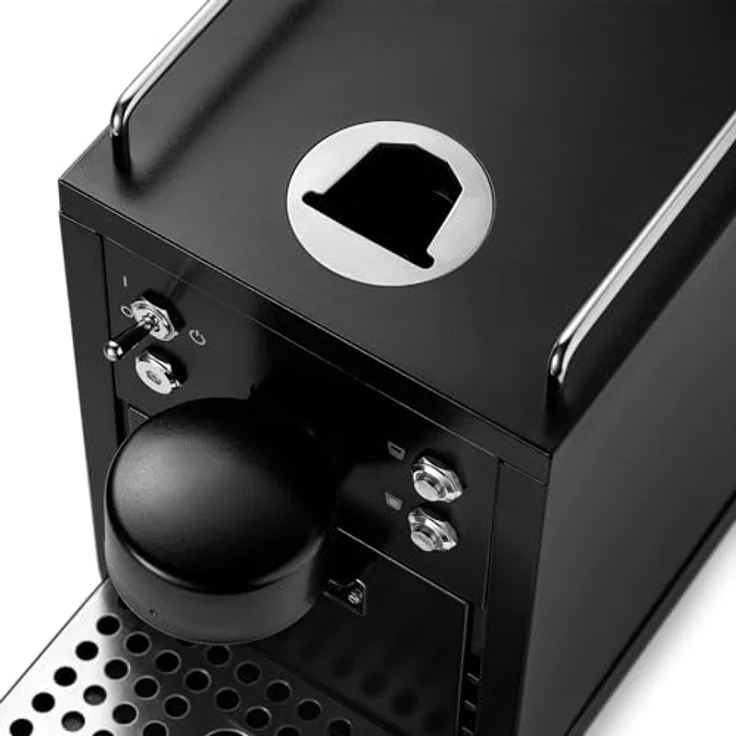 Sjöstrand The Original 2 Kapsel-Kaffeemaschine, 19-Bar-Drucksystem, Edelstahl, Schwarz, kompatibel mit Nespresso® Original Kapseln – Bild 5