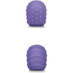 Le Wand E24091 Massagegerät-Zubehör, Vielseitiges Zubehör, 100% körpersichere Materialien, Violett