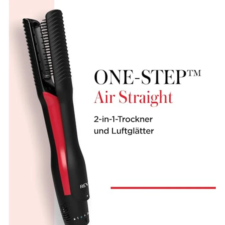 Revlon One-Step Air Straight 2-in-1-Trockner und Luftglätter, Arganöl-Infusion, RVDR5330E – Bild 2