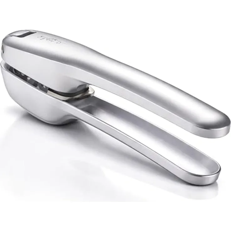 Zyliss Knoblauchpresse Susi 4, Edelstahl, ergonomische Griffe, antihaftbeschichtet, leicht zu reinigen, für große Knoblauchzehen mit Schale