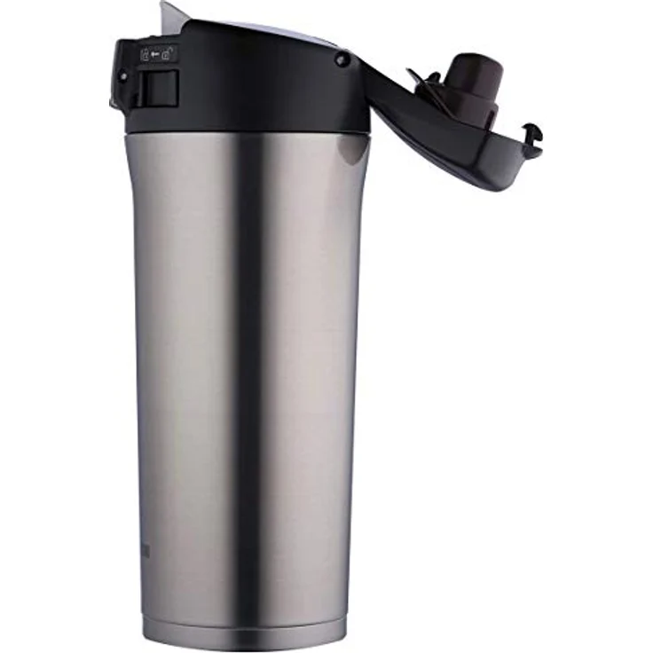 Zojirushi SM-YAF48 Thermoskanne, Edelstahl, 480ml 480 ml grau – Bild 3