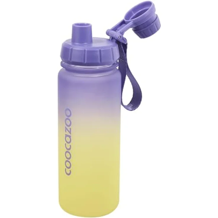coocazoo Trinkflasche Gradient Yellow, Kunststoff, 0,75 l, BPA-frei – Bild 1