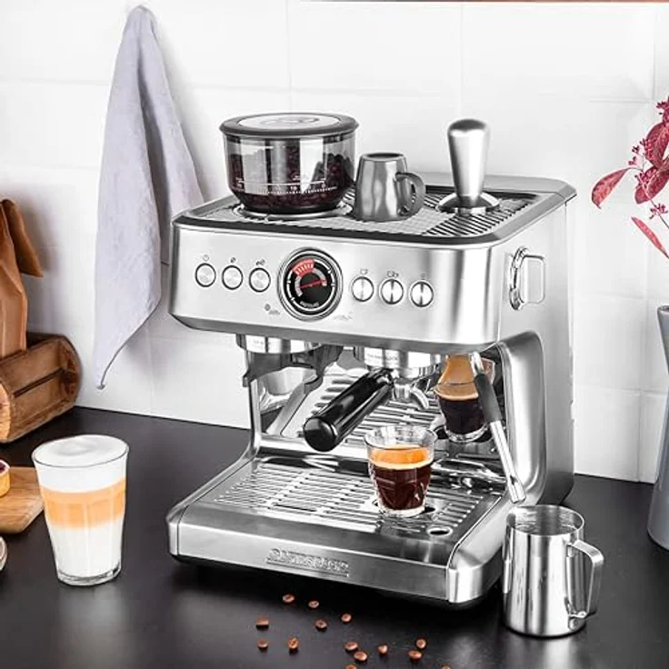 Gastroback Design Espresso Advanced Duo, 42626, programmierbare Siebträger-Espressomaschine mit Zweikreis-Thermoblock-System – Bild 2