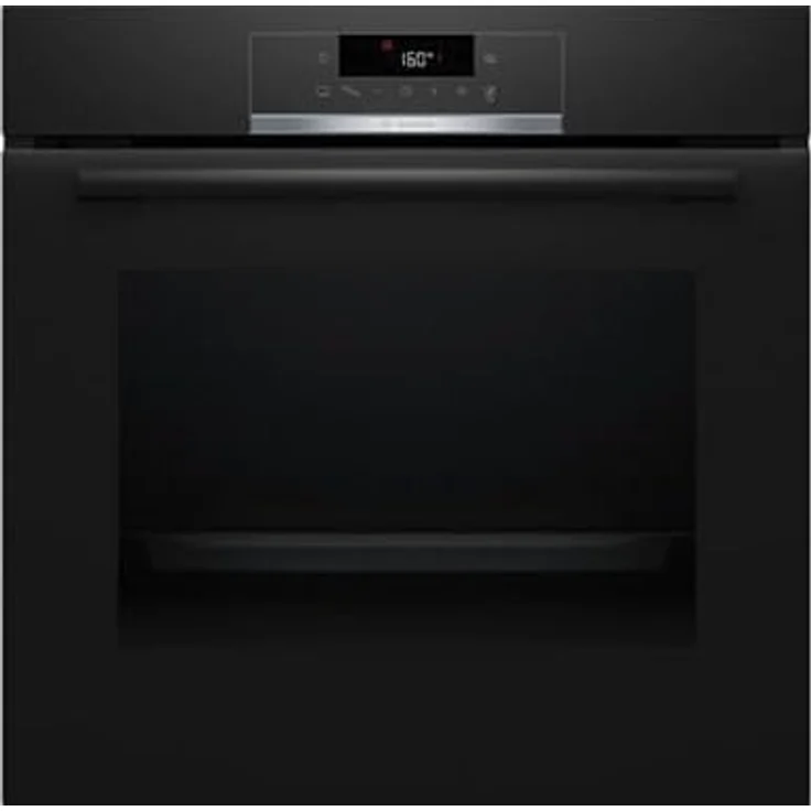 Bosch HQG572BB3F, Serie 4, Backofen, Einbaumodell, Schwarz mit 8 Kochmodi und Pyrolysefunktion – Bild 1