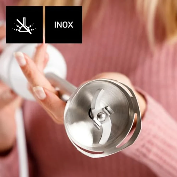 Taurus Stabmixer Handrührgerät BAPI 1200 PURE, 1200 W Leistung, Metallstäbe – Bild 4