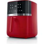 BOSCH Heißluftfritteuse Air Fryer Serie 4, MAF462R0, 6,1l, 2 Heizelemente, 7 Programme, 2050 W, Auftaufunktion, Deep red, spülmaschinengeeigneter Korb/Gitter