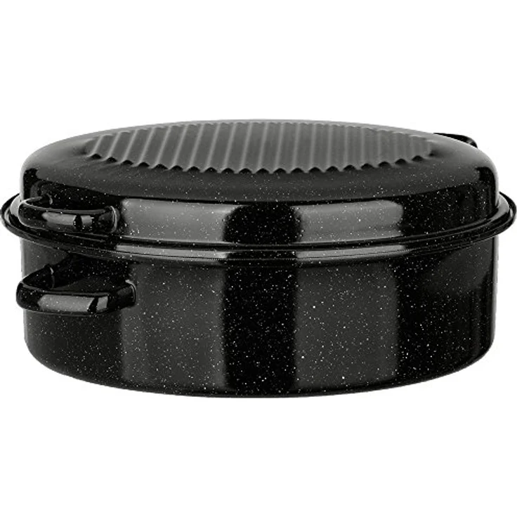 Kochstar Bräter, schwarz, 38 cm – Bild 1